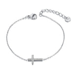 Bracelet cheville croix - Vignette | Vera Croix