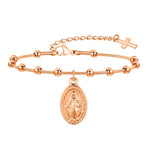 Bracelet croix rose - Vignette | Vera Croix